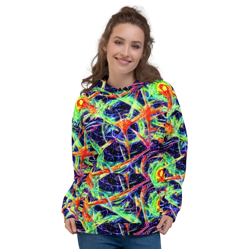 Hypercolor Mosaic on Hoodie — Front
