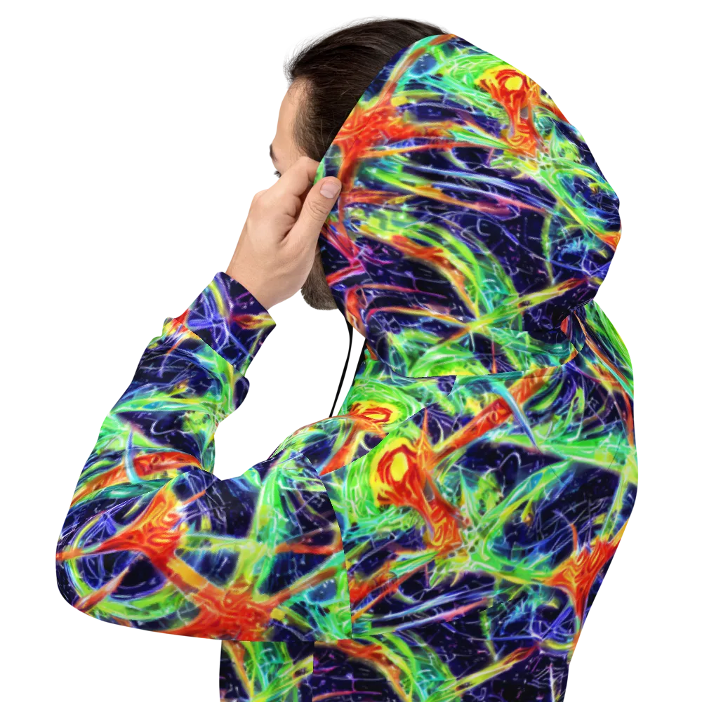 Hypercolor Mosaic on Hoodie — Back