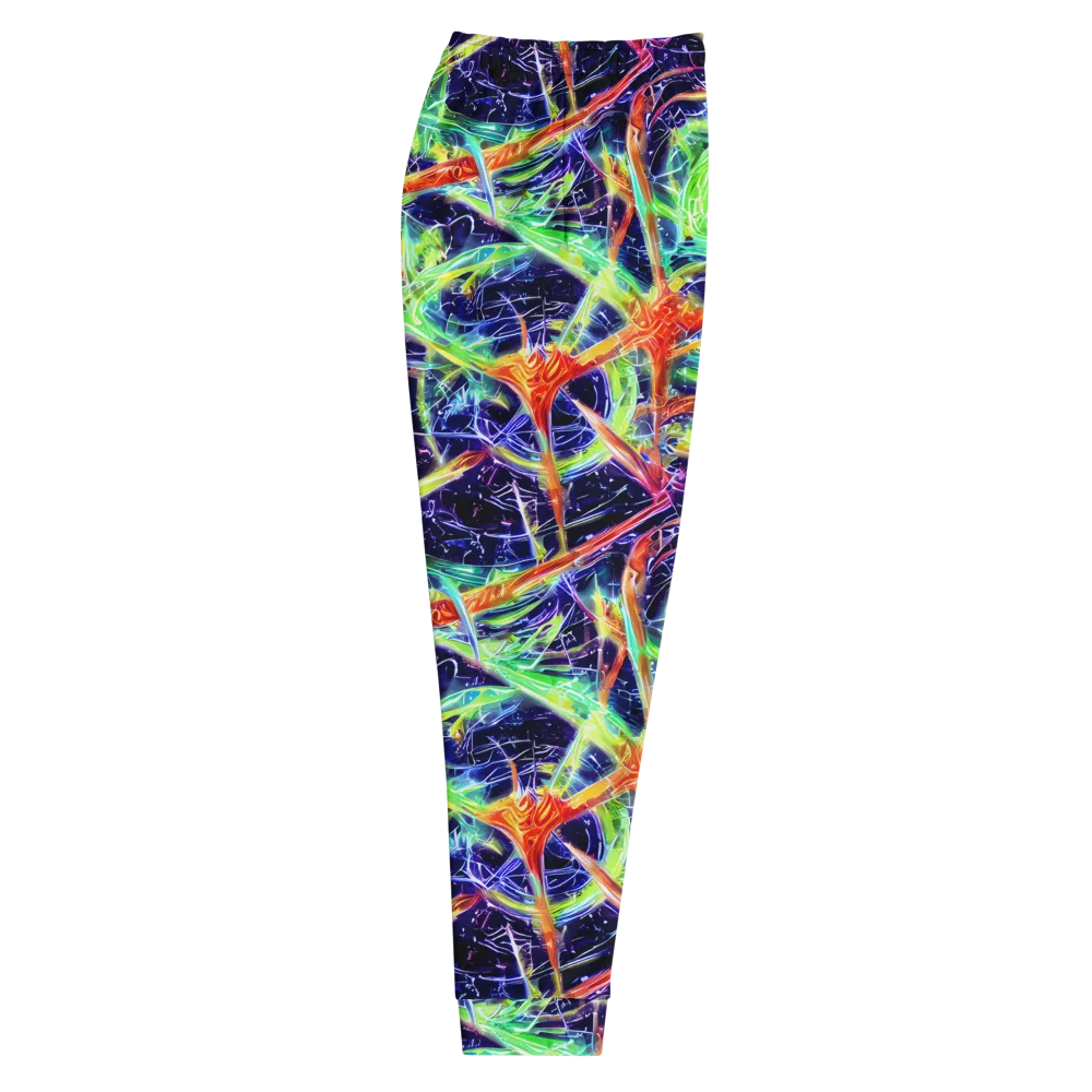 Hypercolor Mosaic on Men's Joggers — Right
