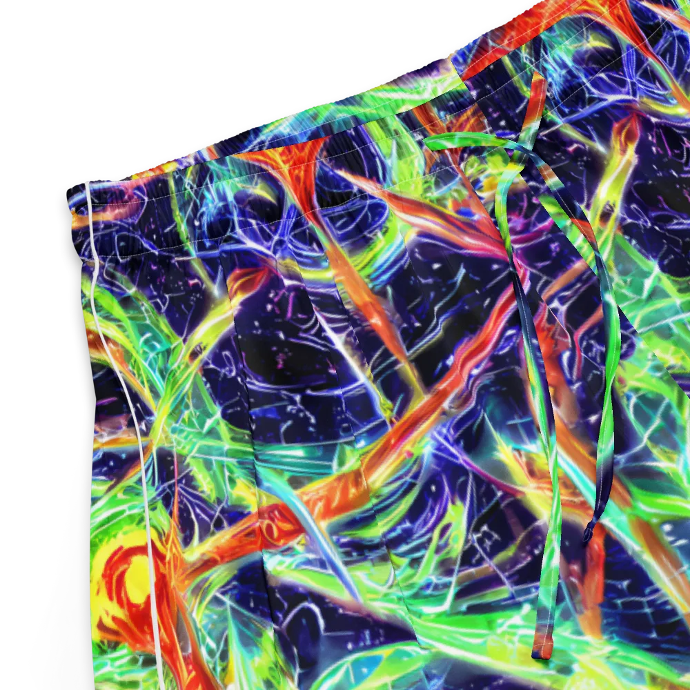 Hypercolor Mosaic on Women's Pajama Shorts — Product details