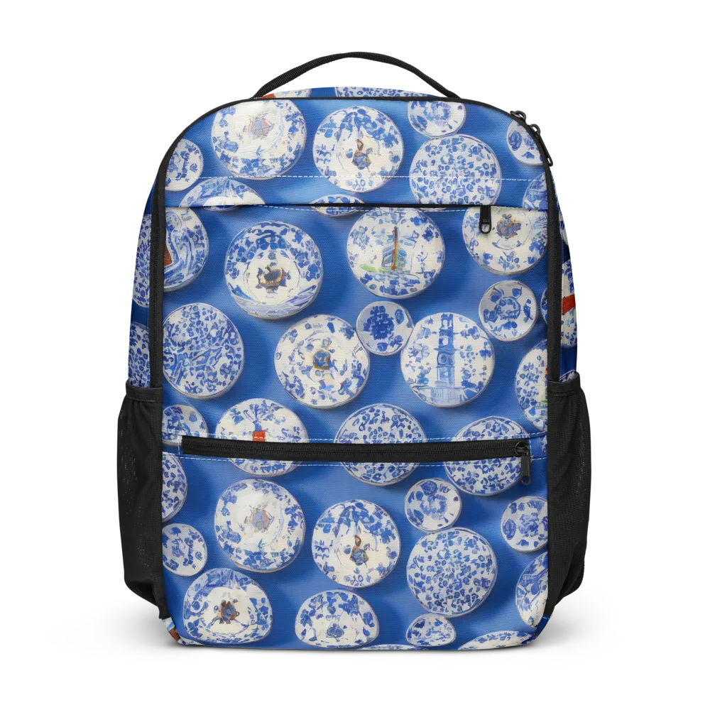 Cobalt Cabinet on Utility Backpack — Front