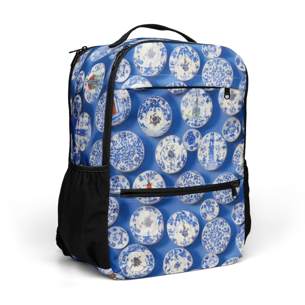 Cobalt Cabinet on Utility Backpack — Right Front
