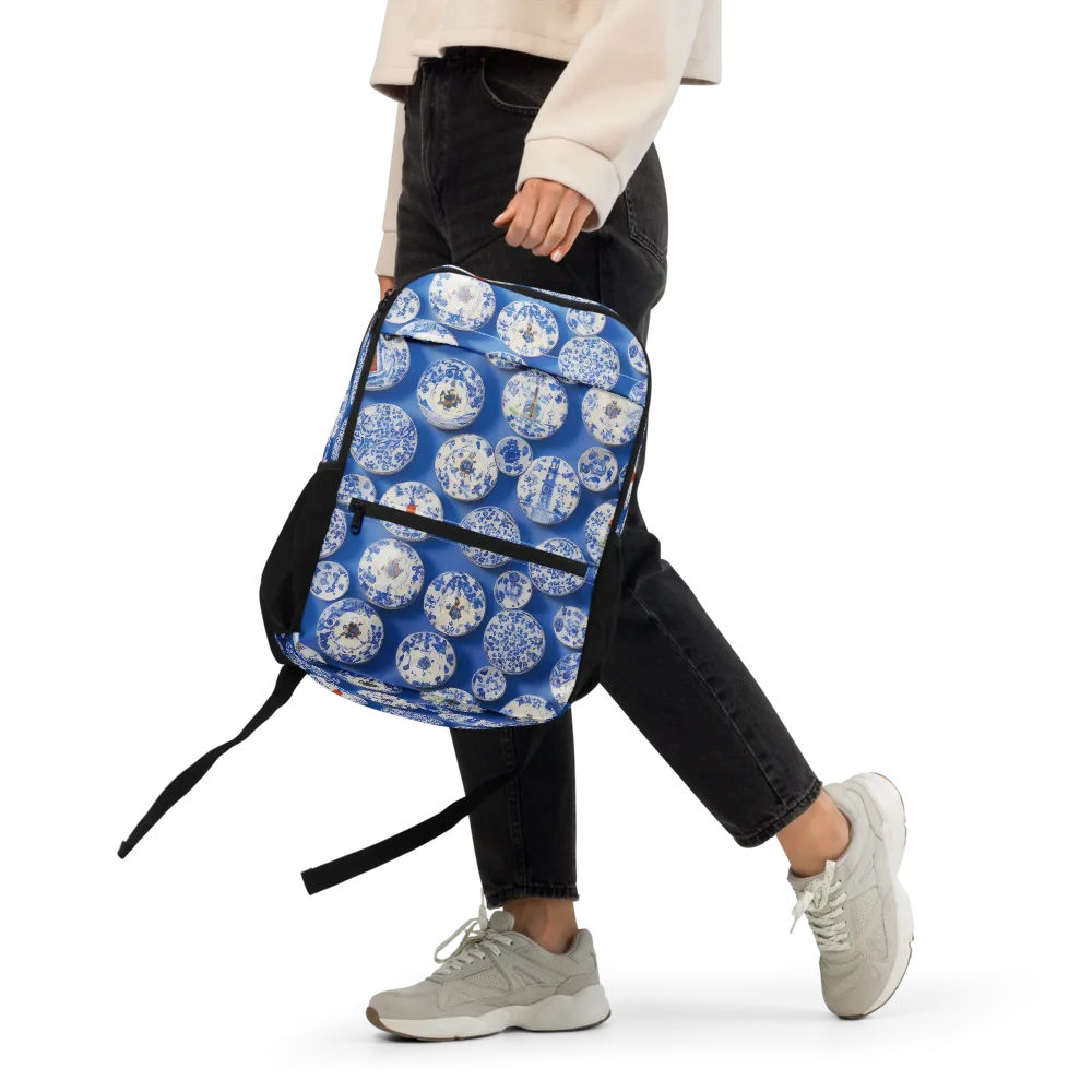 Cobalt Cabinet on Utility Backpack — Front
