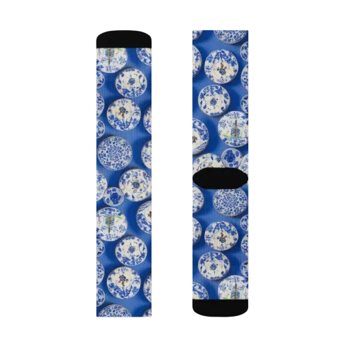 Cobalt Cabinet on a Socks