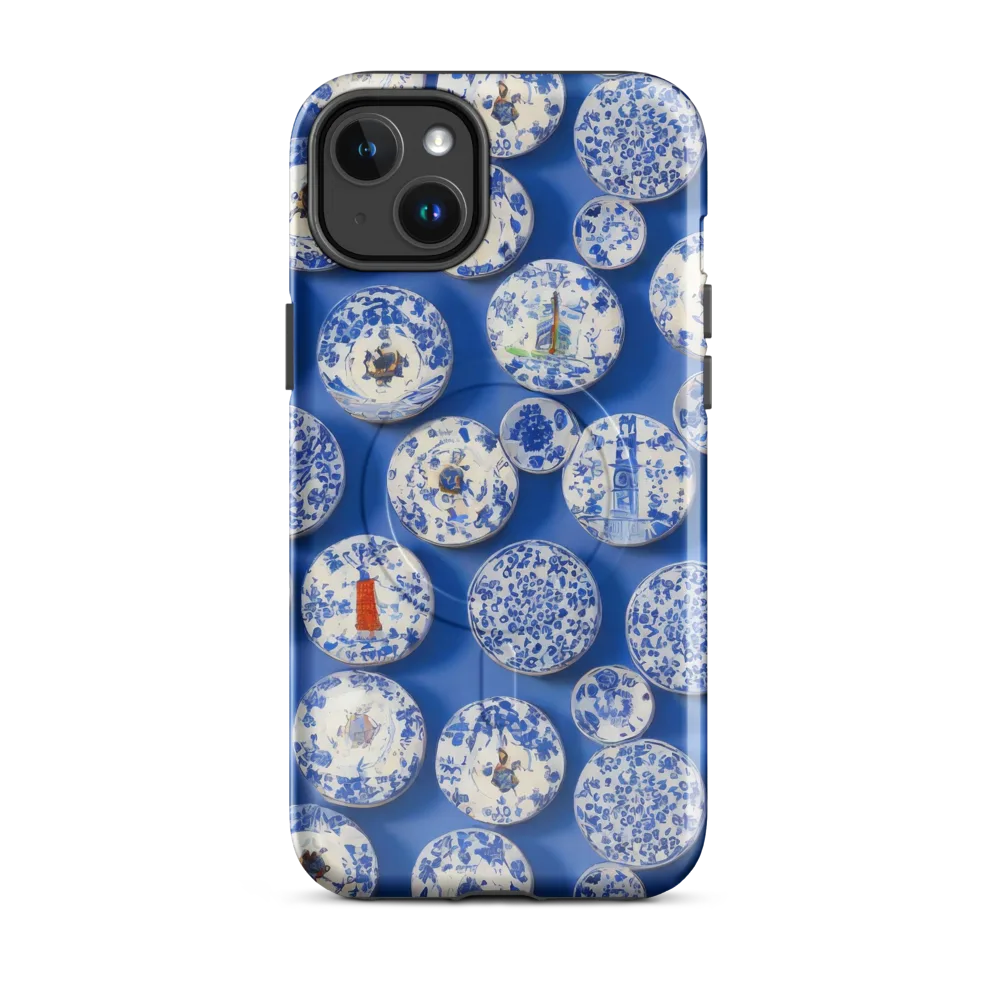 Cobalt Cabinet on MagSafe Tough Case for iPhone® — Front
