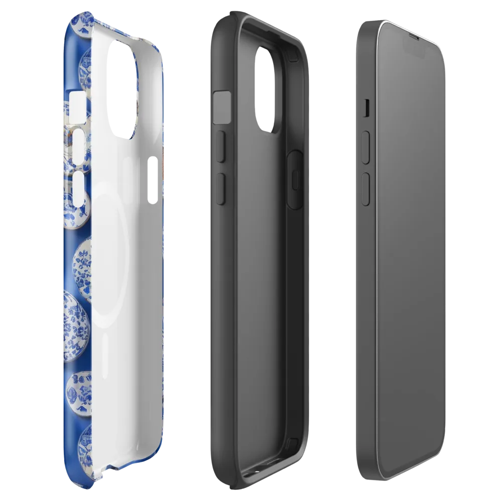Cobalt Cabinet on MagSafe Tough Case for iPhone® — Front