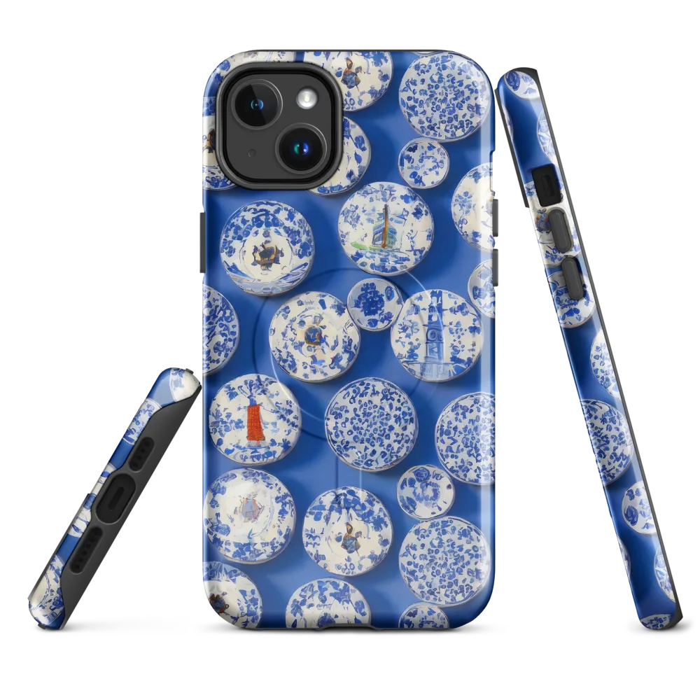 Cobalt Cabinet on MagSafe Tough Case for iPhone® — Front