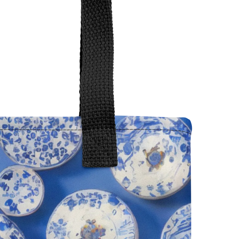 Cobalt Cabinet on Tote Bag — Product details