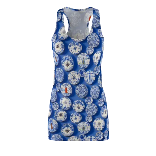 Cobalt Cabinet on a Racerback Dress