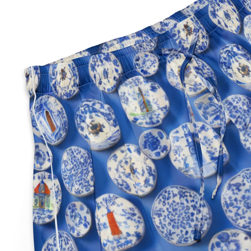 Cobalt Cabinet on Women's Pajama Shorts — Product details