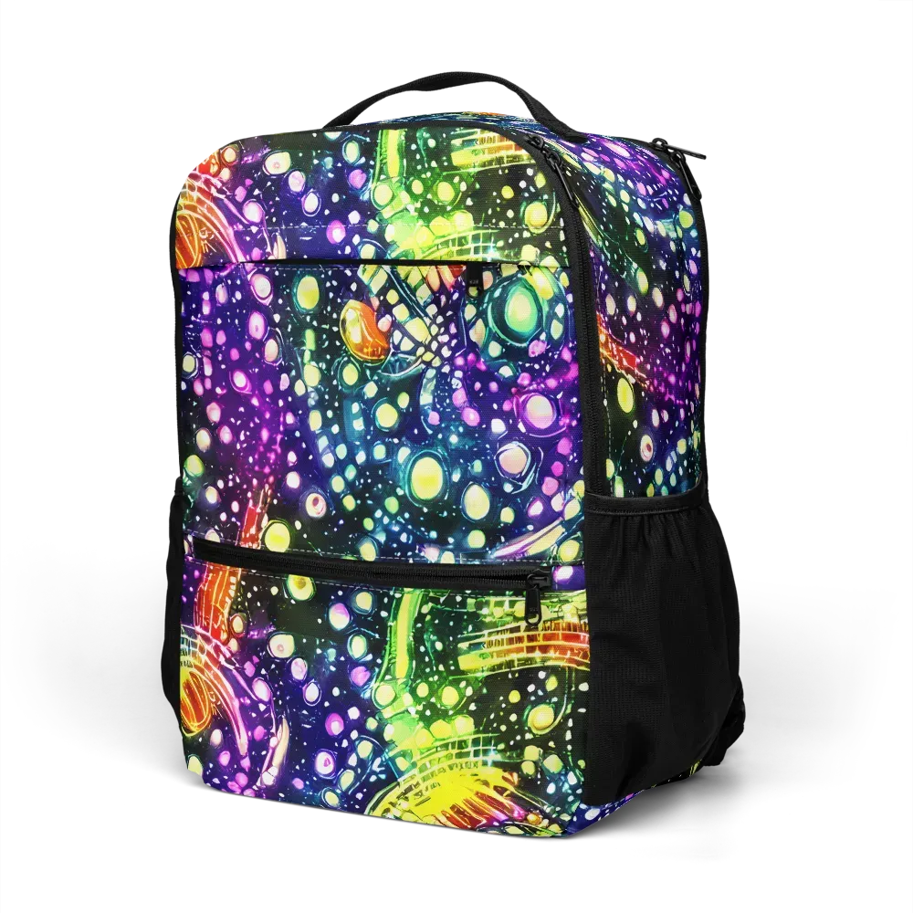 Infinite Prism on Utility Backpack — Left Front