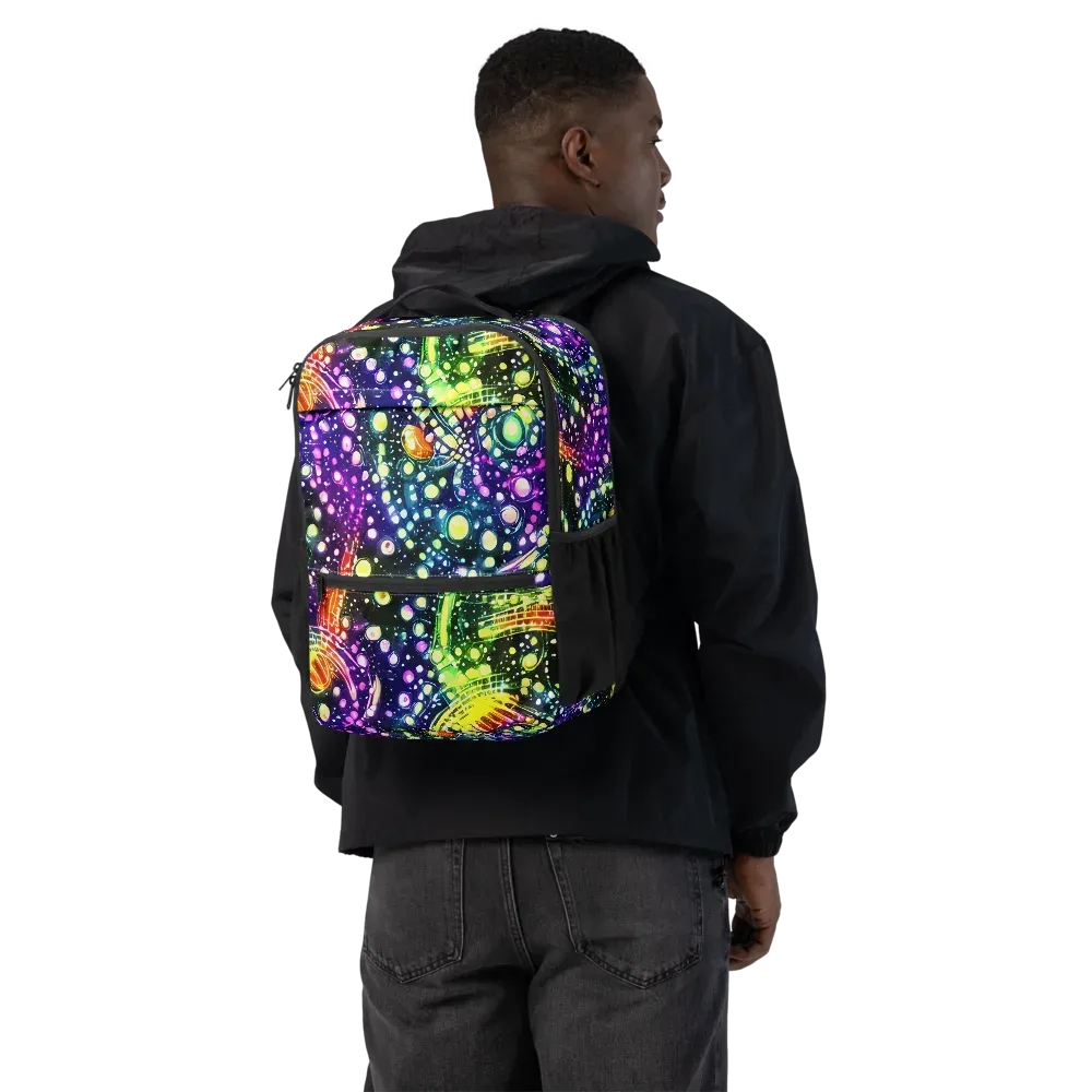 Infinite Prism on Utility Backpack — Back