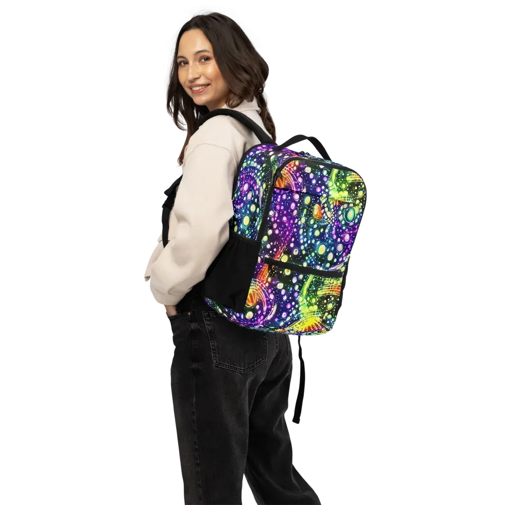 Infinite Prism on Utility Backpack — Back