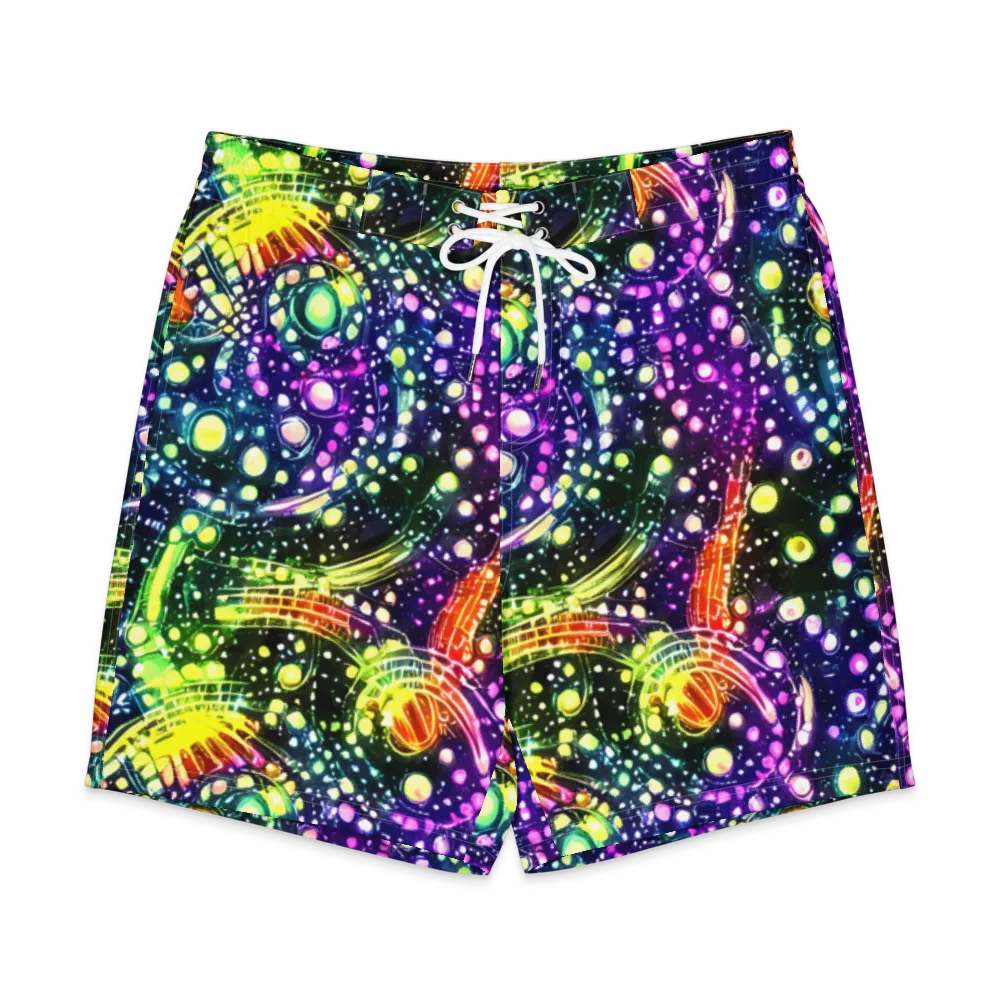 Infinite Prism on Men's Board Shorts — Front