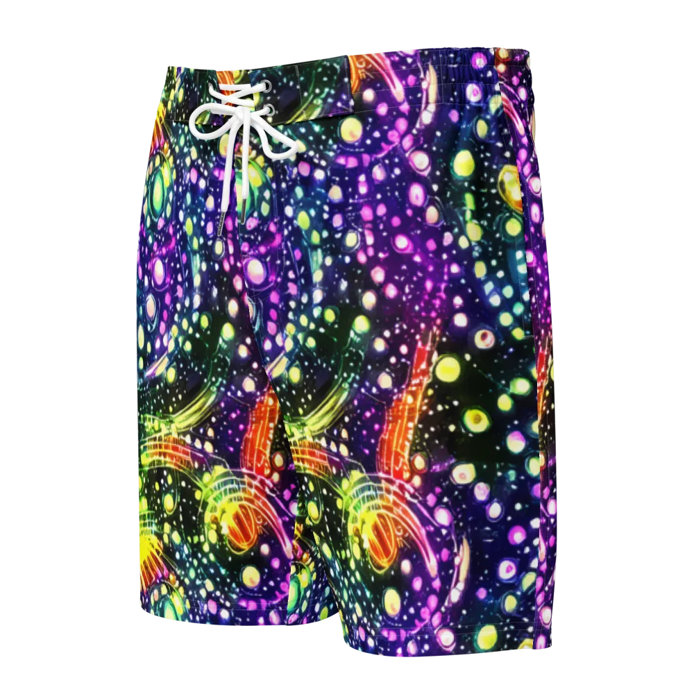Infinite Prism on Men's Board Shorts — Front
