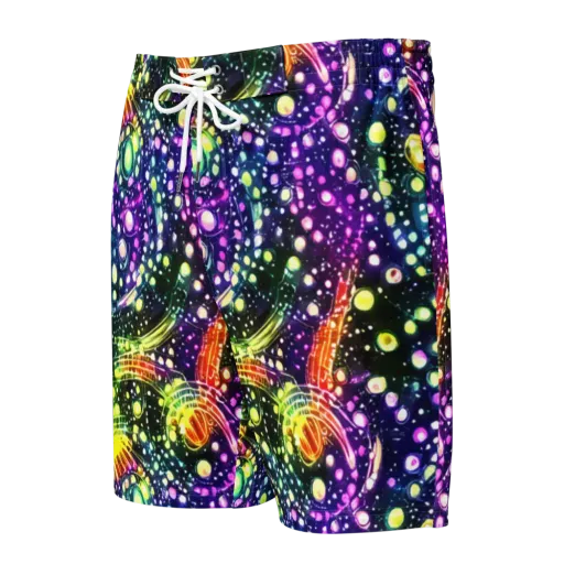 Infinite Prism on a Men's Board Shorts
