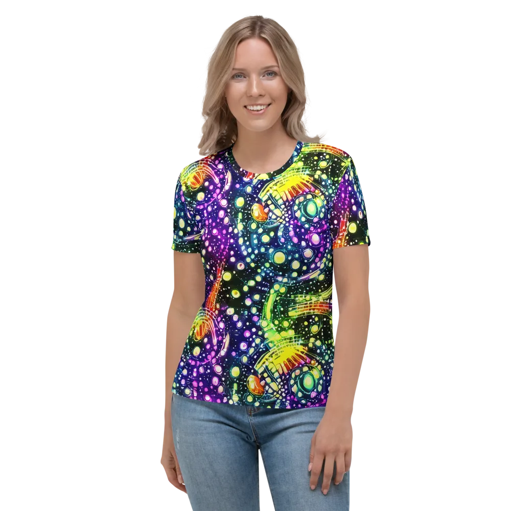 Infinite Prism on Women's Crew Neck T-Shirt — Front