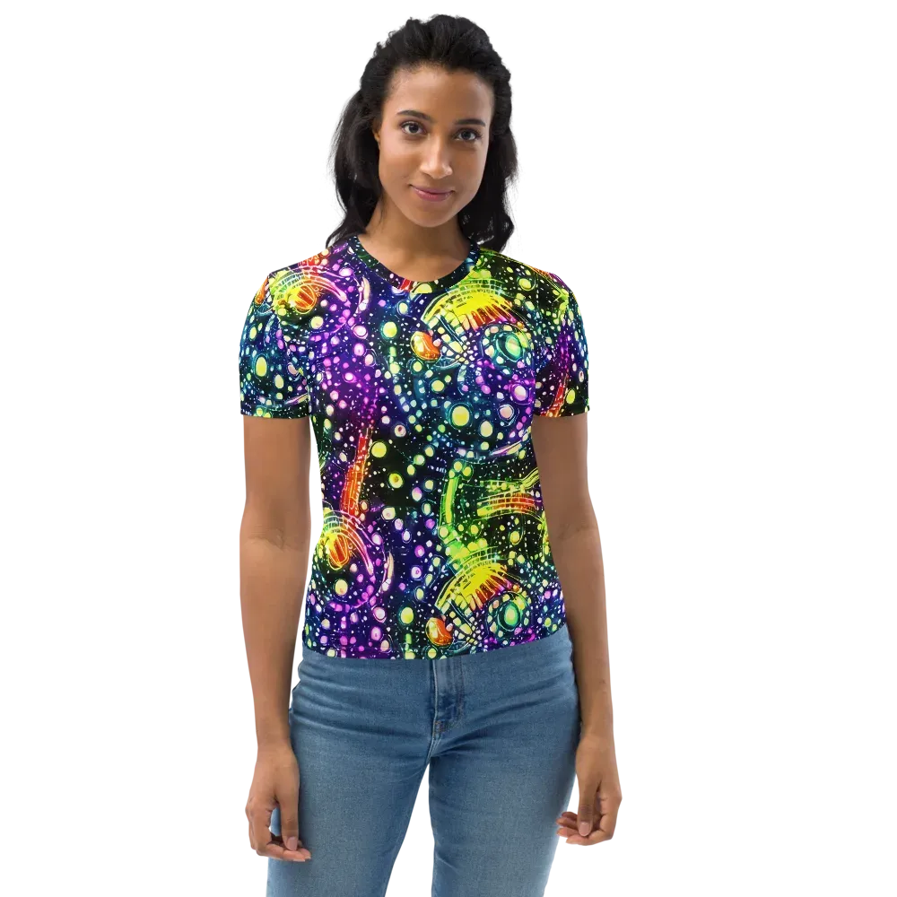 Infinite Prism on Women's Crew Neck T-Shirt — Front