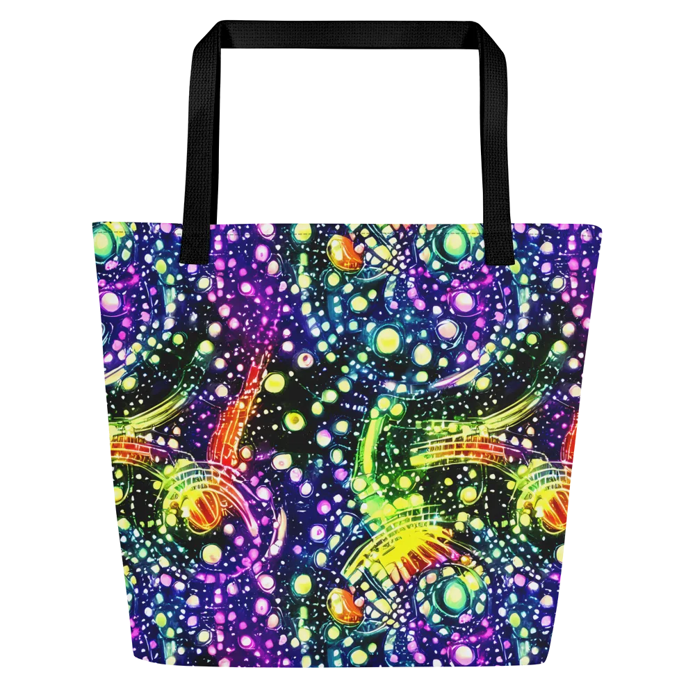 Infinite Prism on Large Tote Bag W/ Pocket — Front