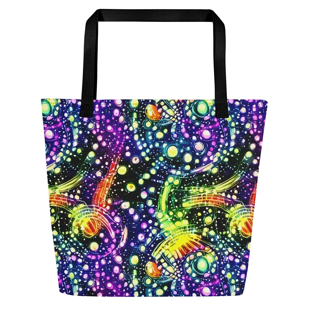 Infinite Prism on Large Tote Bag W/ Pocket — Front