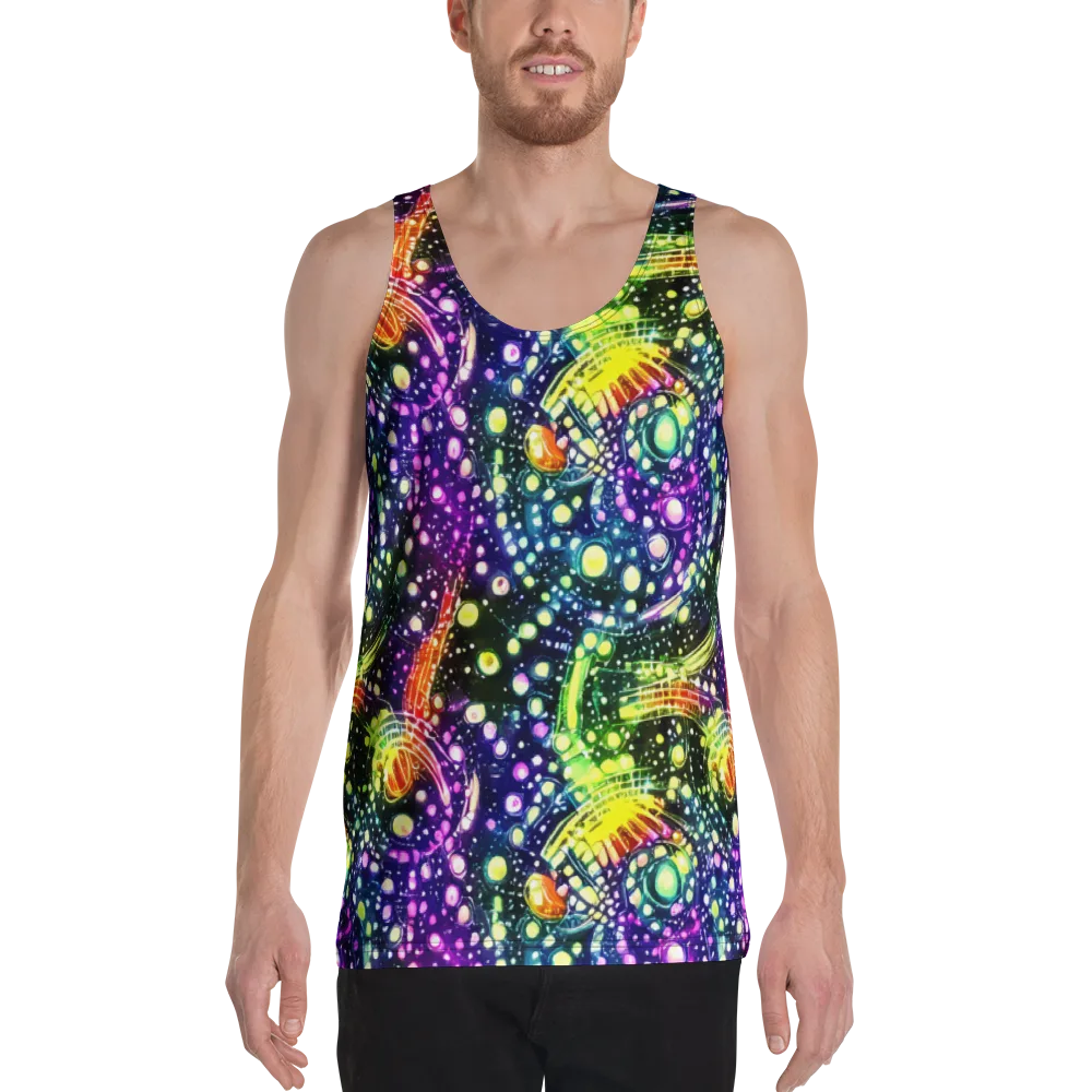 Infinite Prism on Men's Tank Top — Front