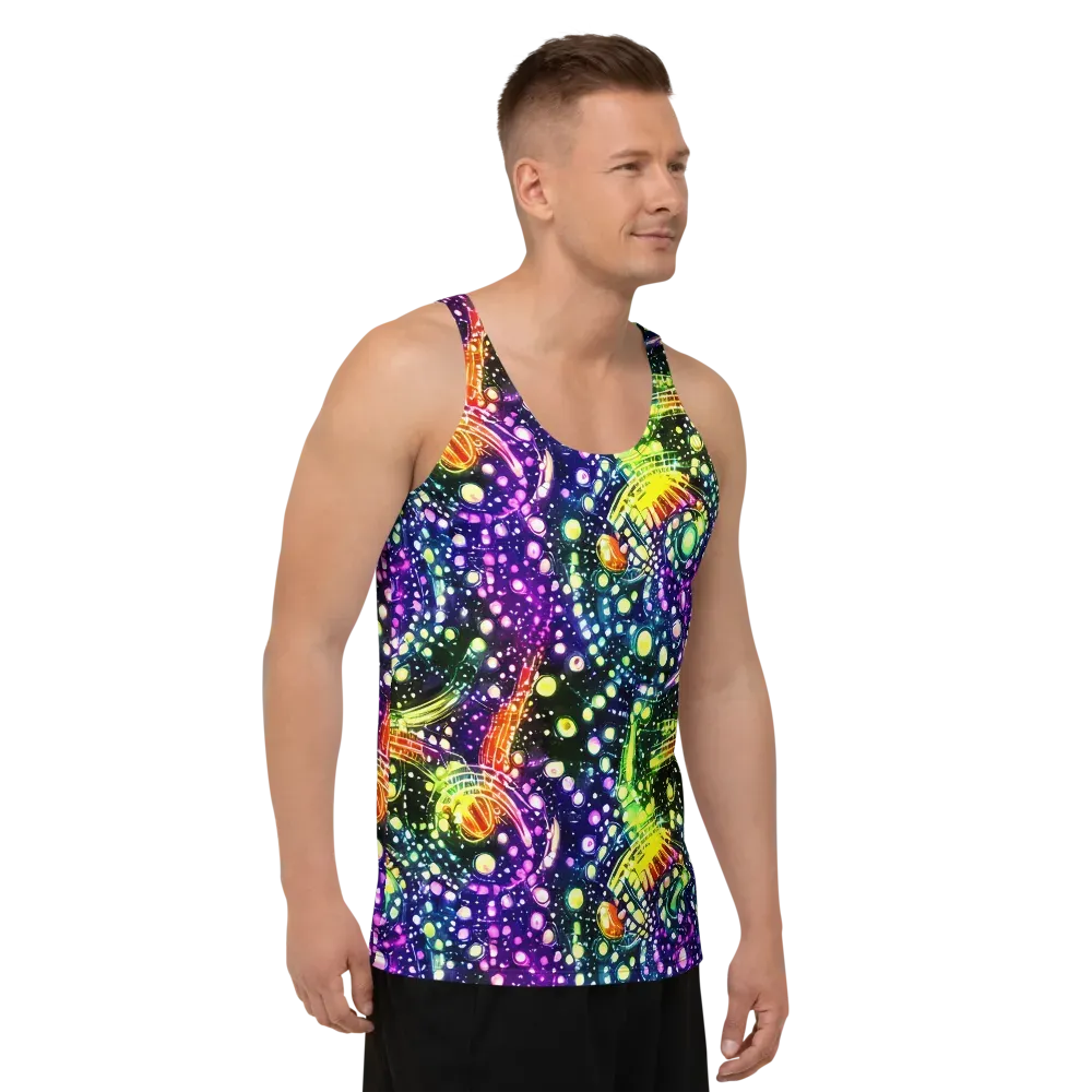 Infinite Prism on Men's Tank Top — Right Front