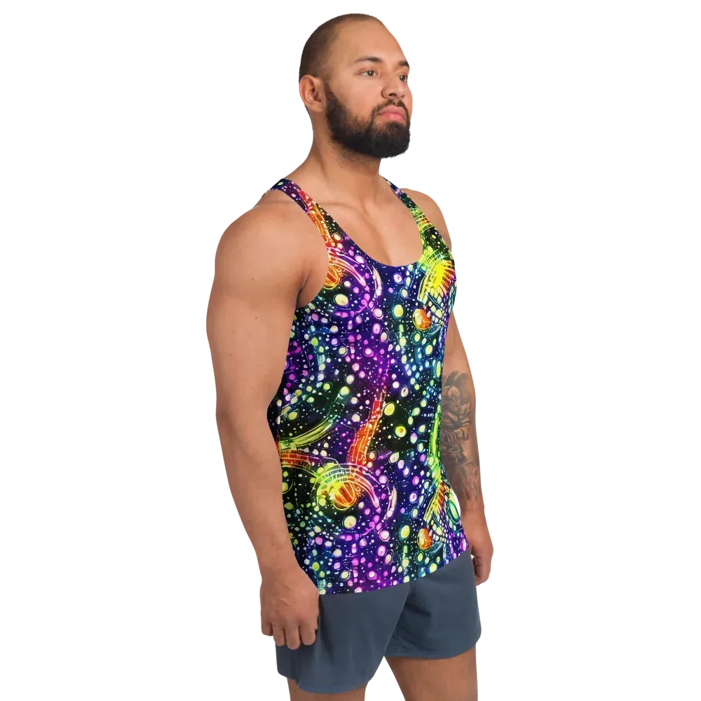 Infinite Prism on Men's Tank Top — Right Front