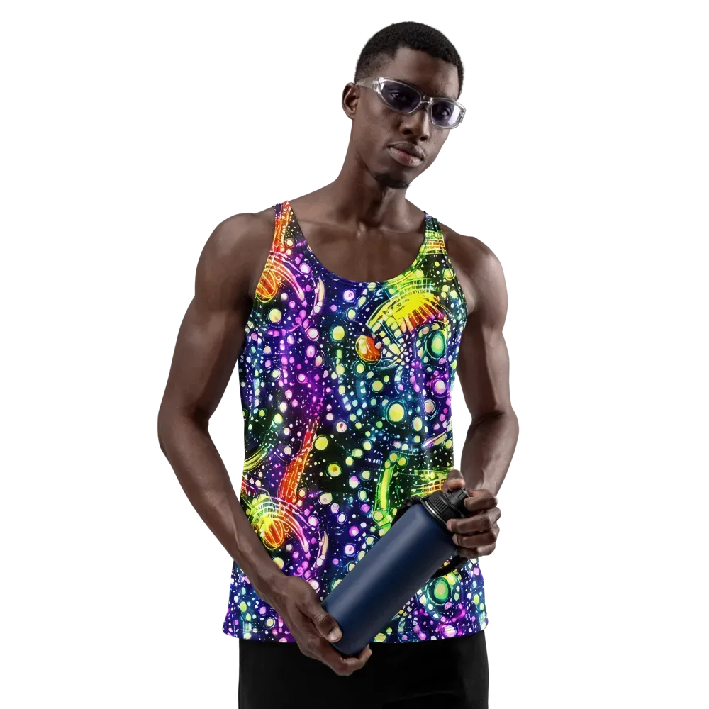 Infinite Prism on Men's Tank Top — Front