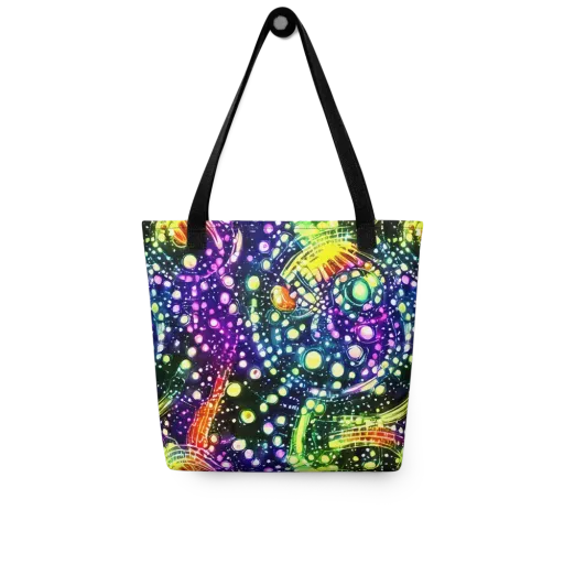 Infinite Prism on a Tote Bag