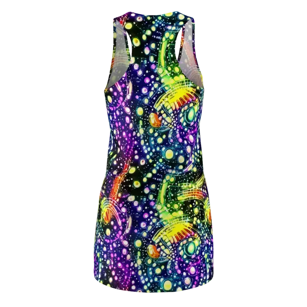 Infinite Prism on Racerback Dress — Back