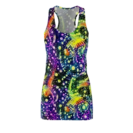 Infinite Prism on a Racerback Dress