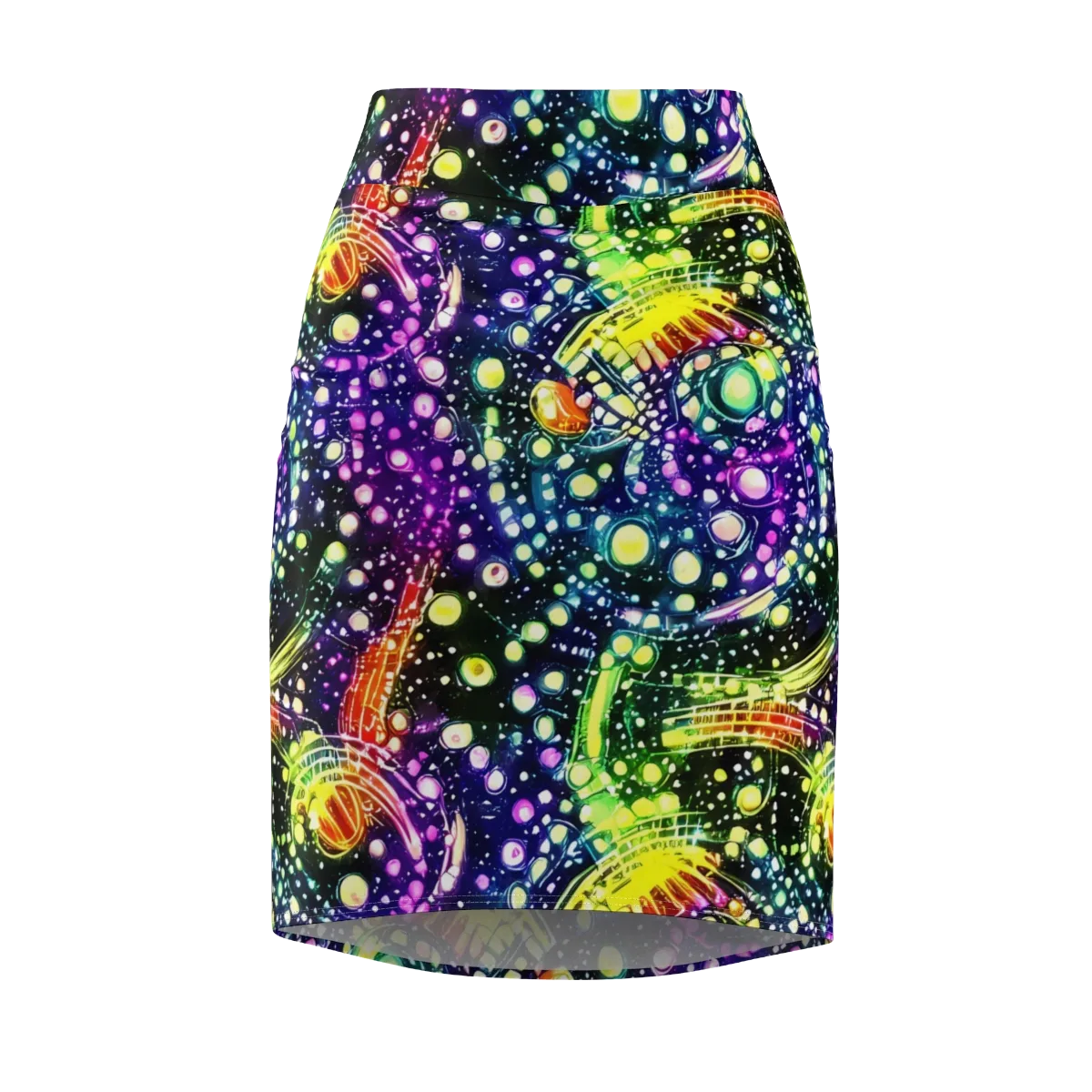 Infinite Prism on Pencil Skirt — Front