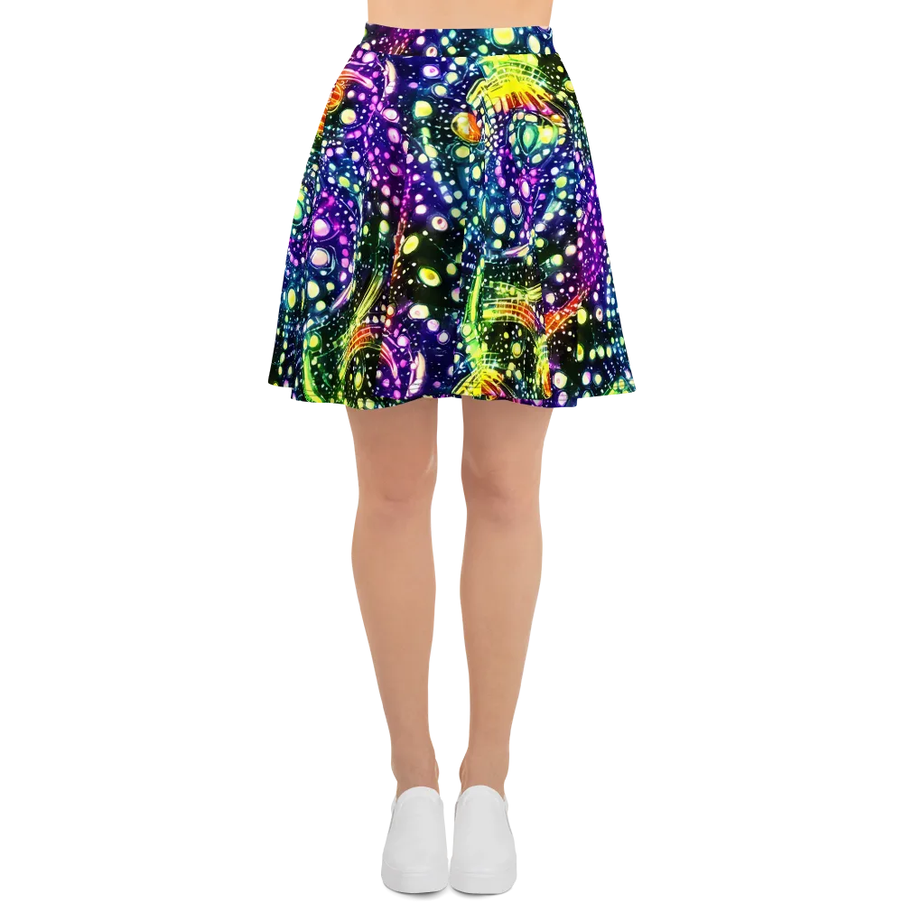Infinite Prism on Skater Skirt — Front