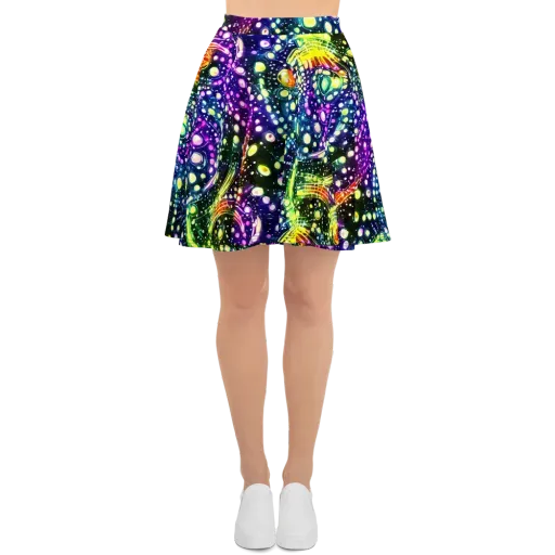 Infinite Prism on a Skater Skirt