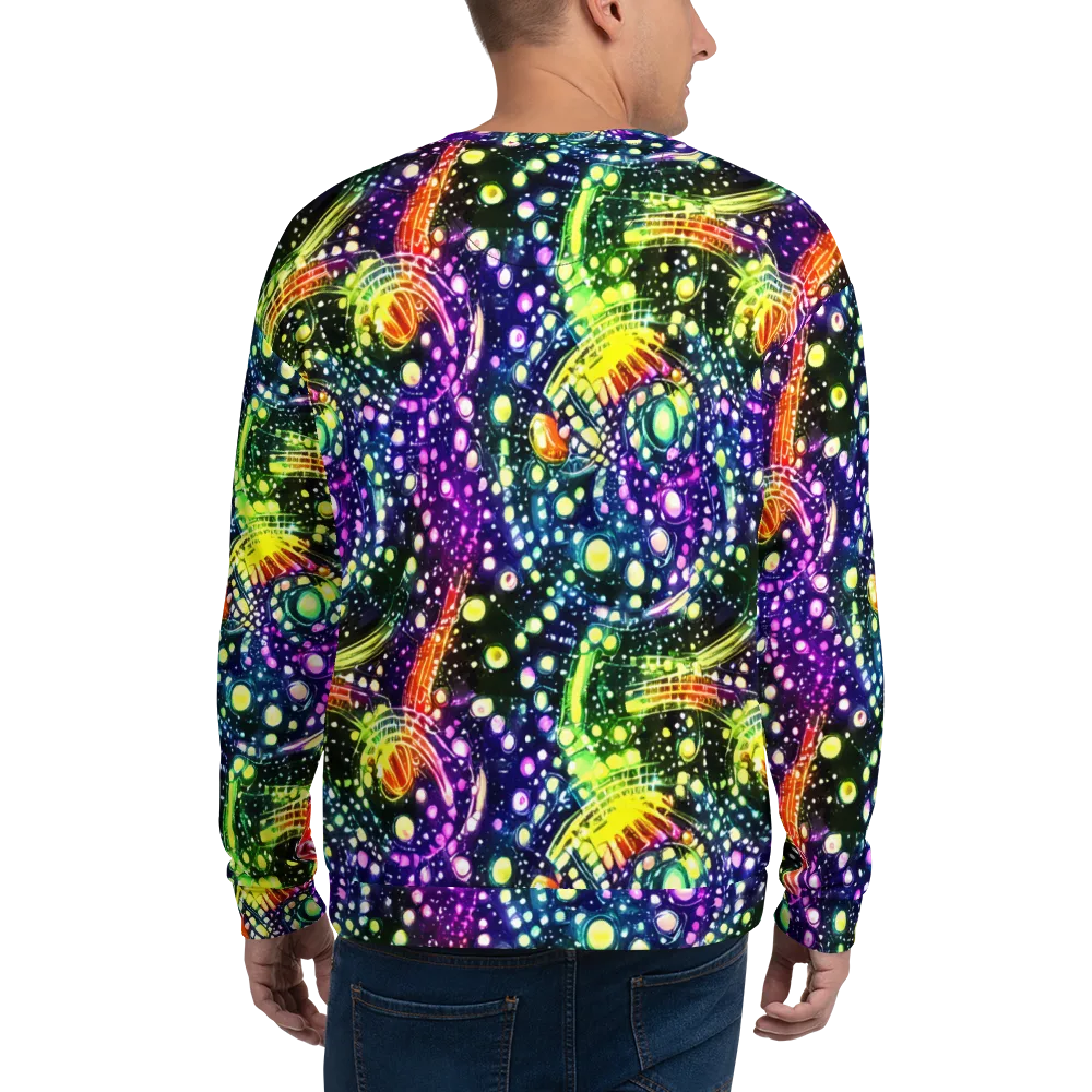 Infinite Prism on Sweatshirt — Back