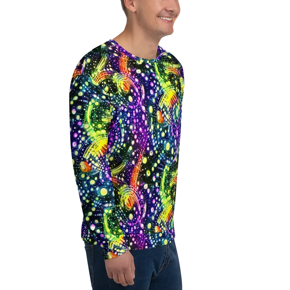 Infinite Prism on Sweatshirt — Right Front