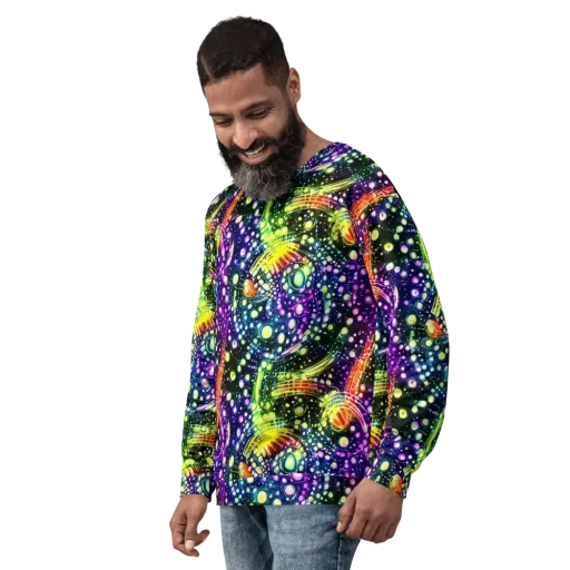 Infinite Prism on a Sweatshirt