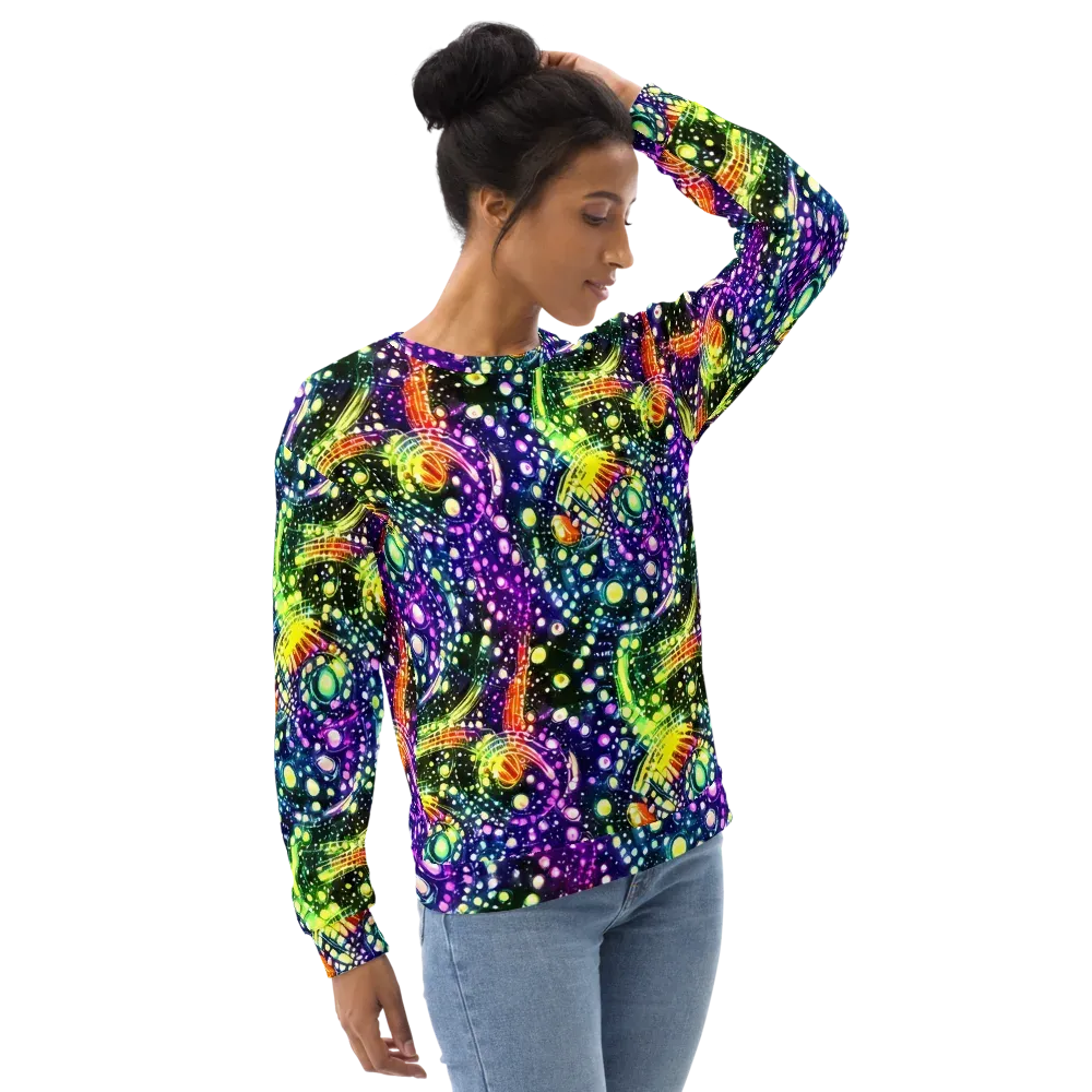Infinite Prism on Sweatshirt — Right Front