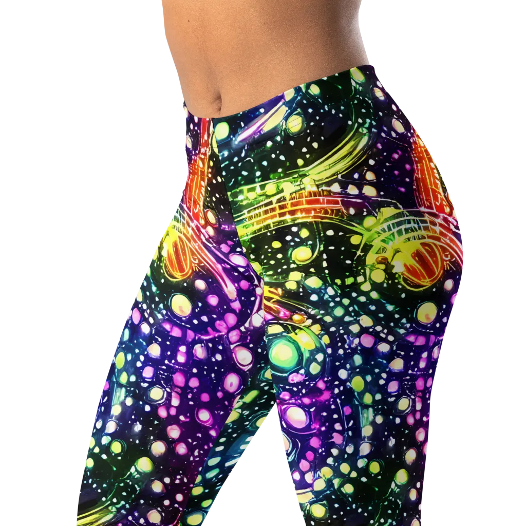 Infinite Prism on Leggings — Left Front