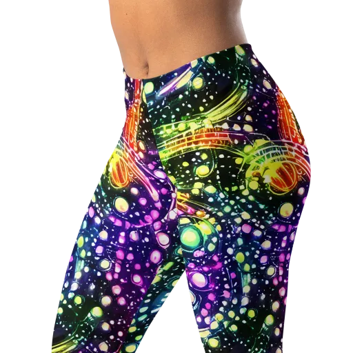 Infinite Prism on a Leggings