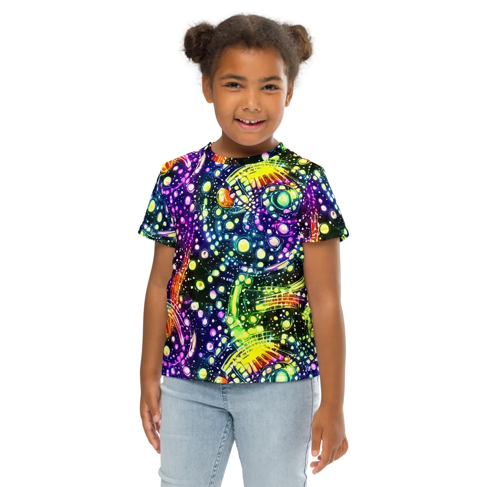 Infinite Prism on Kids Crew Neck T-Shirt — Front