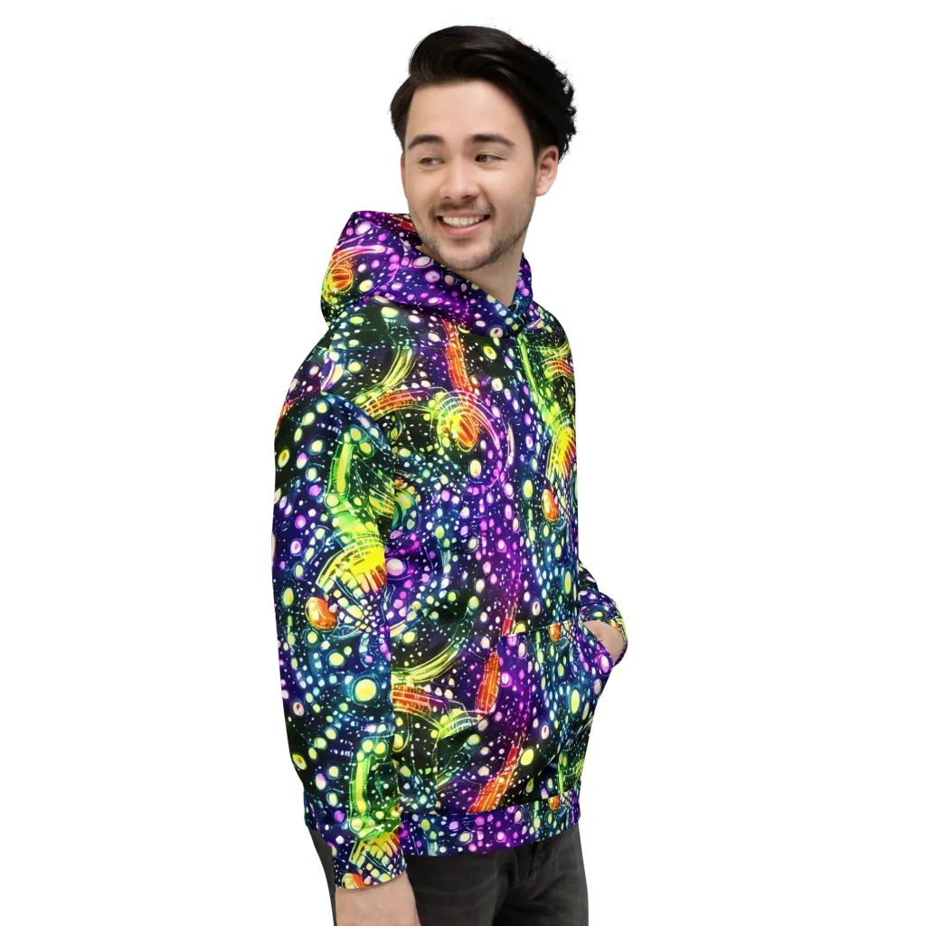Infinite Prism on Hoodie — Right