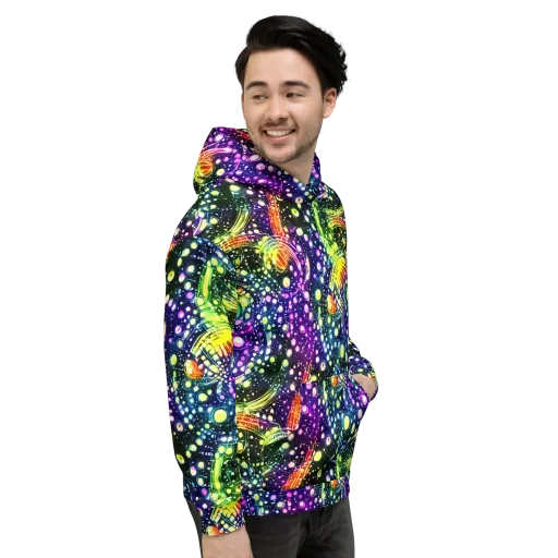 Infinite Prism on a Hoodie