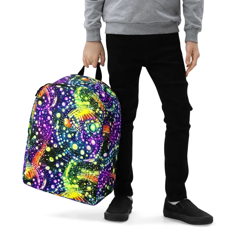 Infinite Prism on Minimalist Backpack — Zoomed-in