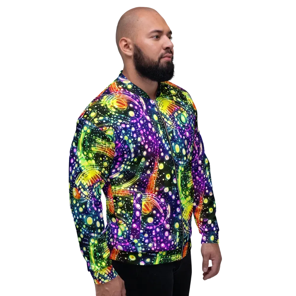 Infinite Prism on Bomber Jacket — Right