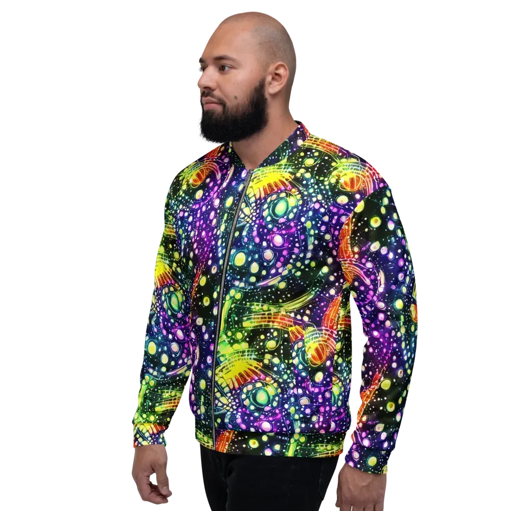 Infinite Prism on Bomber Jacket — Left