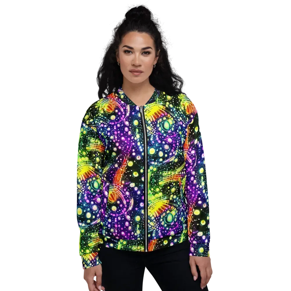 Infinite Prism on Bomber Jacket — Front