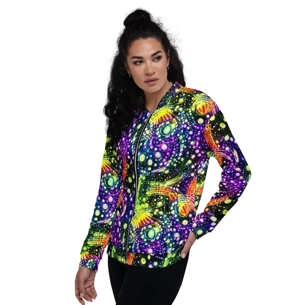 Infinite Prism on Bomber Jacket — Left