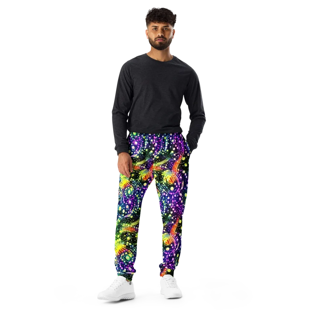 Infinite Prism on Men's Joggers — Front