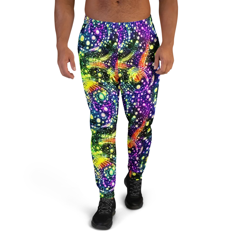 Infinite Prism on Men's Joggers — Front